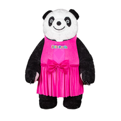 Przebranie dmuchane, kostium - Panda Girl